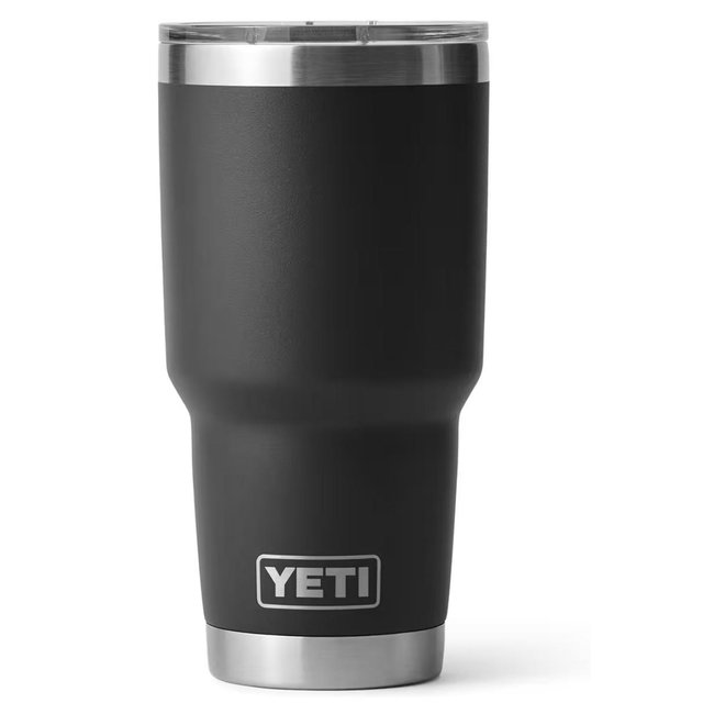 YETI Rambler 30 oz Stainless Steel Vacuum Insulated Tumbler w/ MagSlider Lid, Black