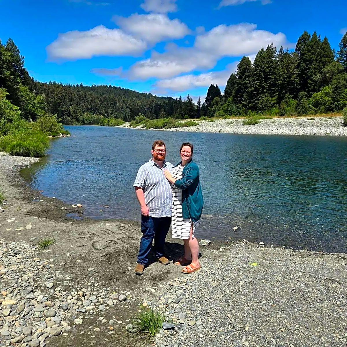 A passing hiker took this photo for us.