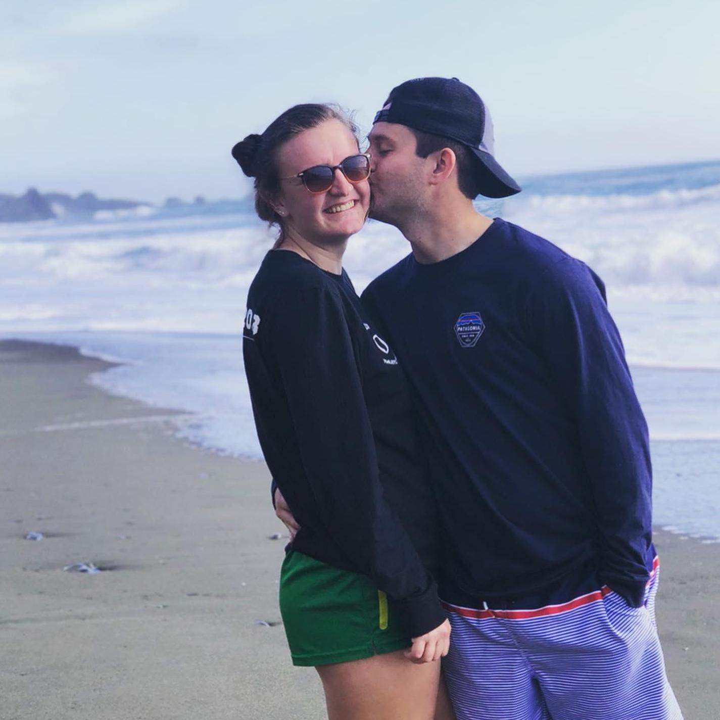 Camping on the beach was so fun... for me😂