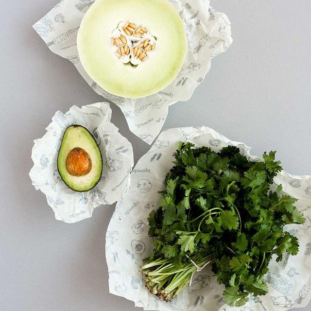 3 & 1 Giant Beeswax Food Saving Wrap