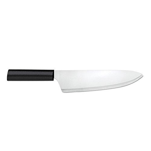 Rada Cutlery French Chef Knife – Stainless Steel Blade with Black Resin Handle Made in USA, 13 Inch