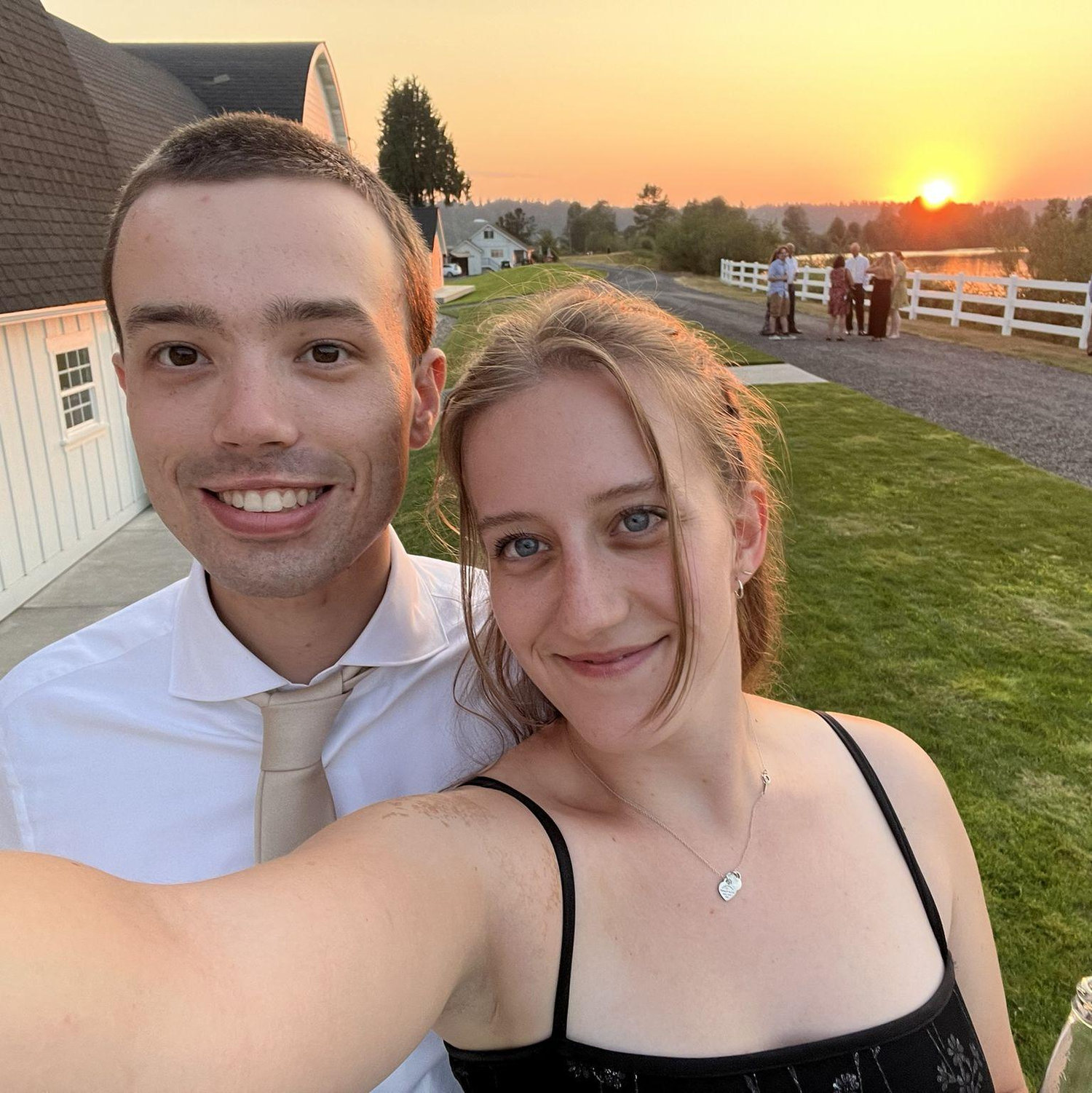 At Blake and Kayla's wedding! (August 2024)