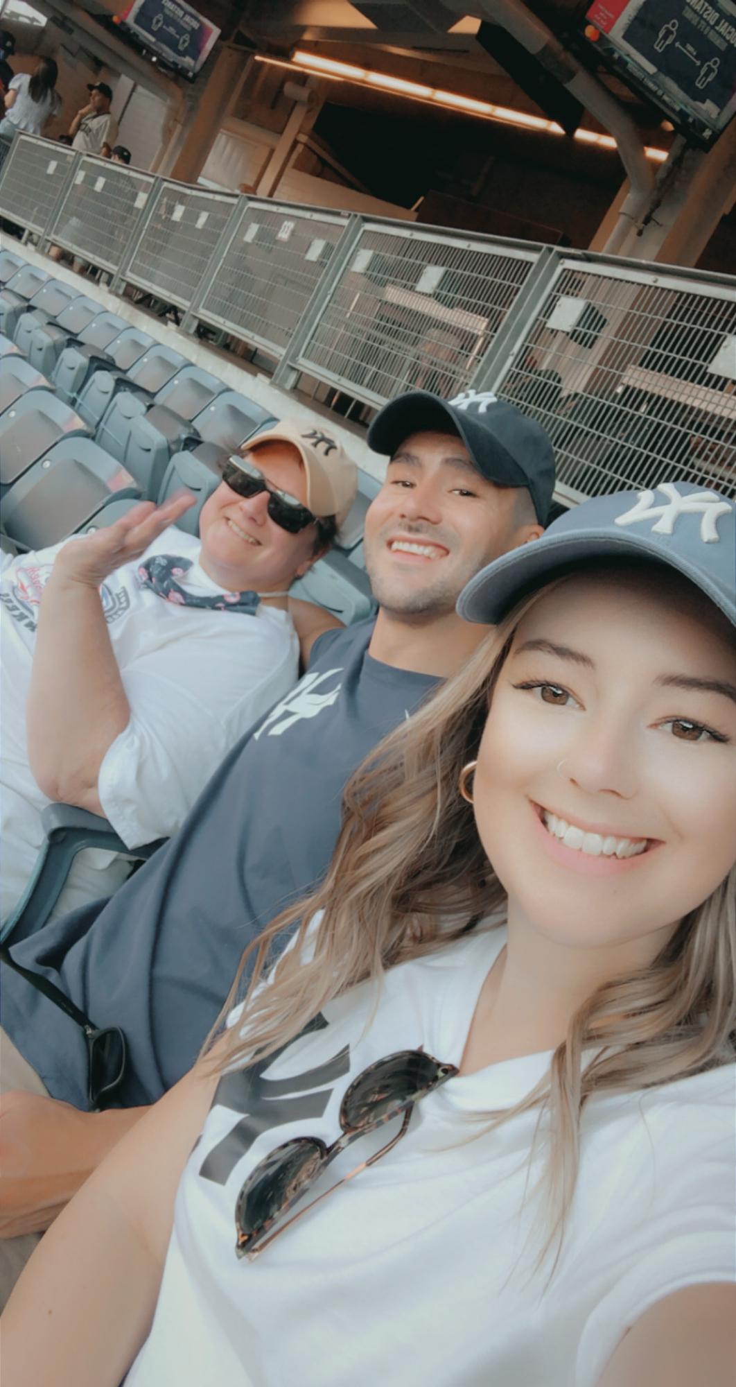 First time at Yankee's Stadium
Go Yankees!