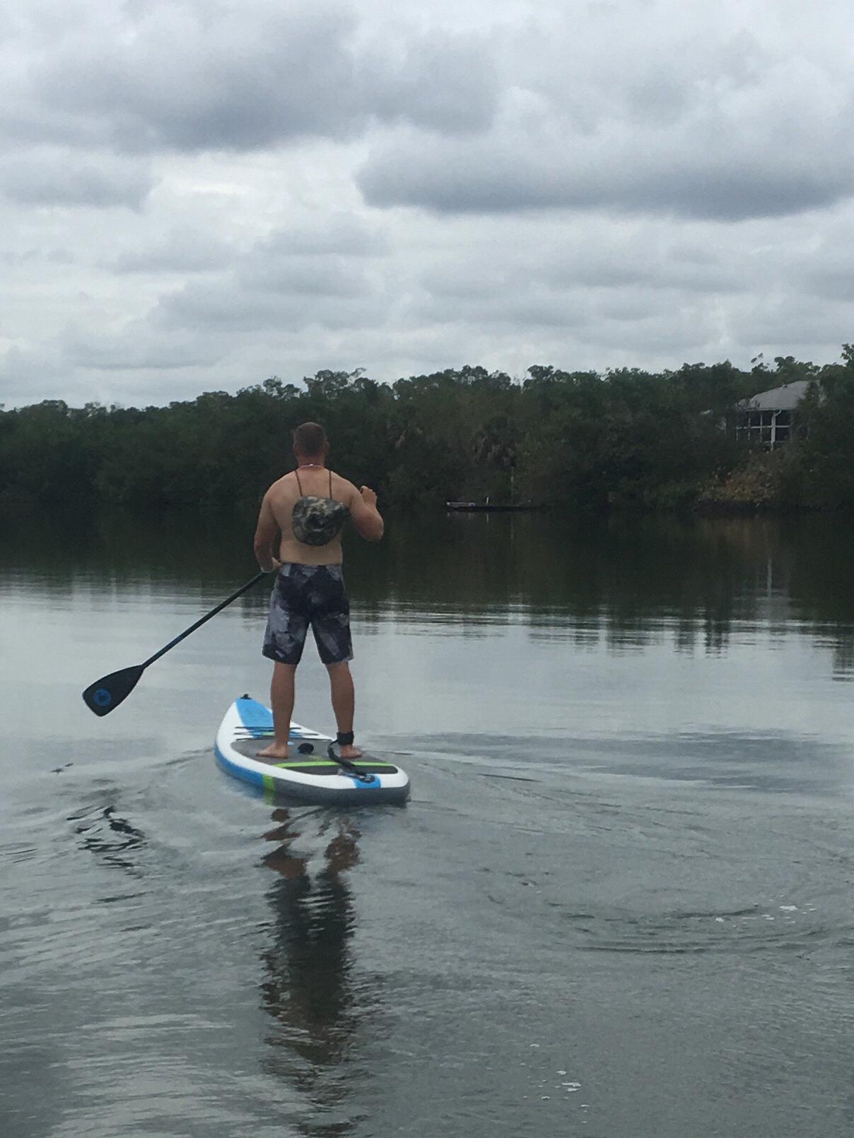 Our favorite Florida hobby is paddleboarding