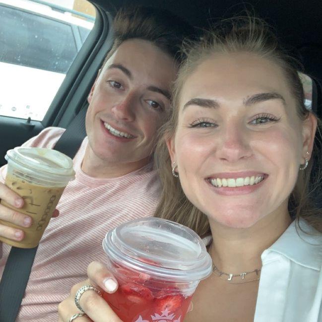 Conrad spoiling Kaitlyn on her birthday: July 2022