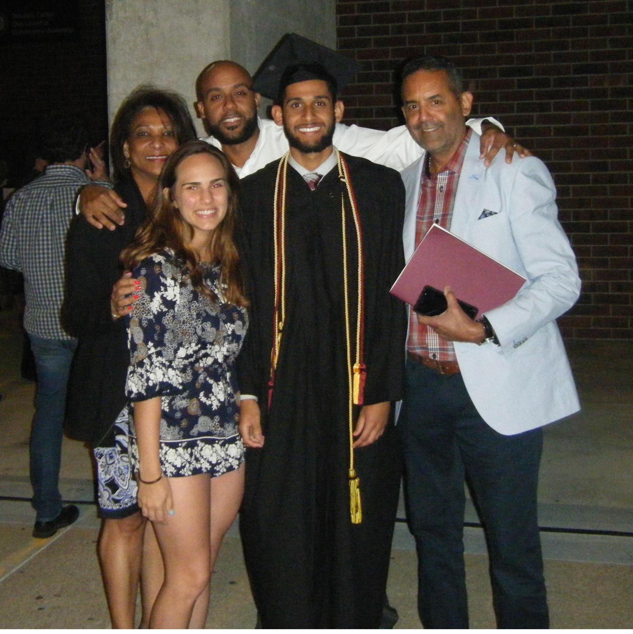 May 2017 - Richard graduated FSU!