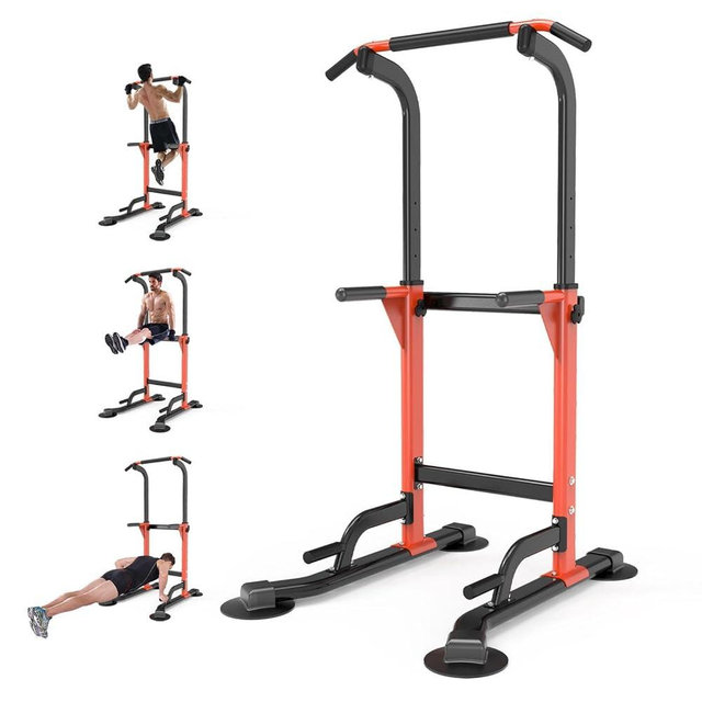 Z Zhichi Dip Station - Home Gym Strength Training Pull-Ups Dip-Ups 330Lbs