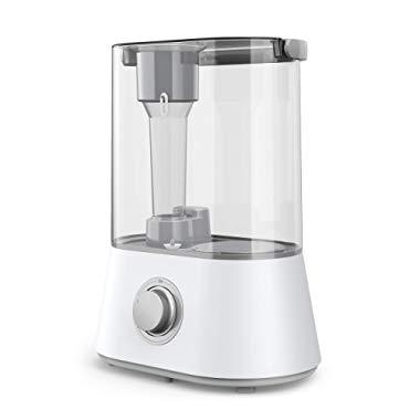 TaoTronics Cool Mist Humidifiers, 4L Quiet Ultrasonic Humidifier for Bedroom Home Baby,12-50 Hours, Nano-Coating, 360° Nozzle, Auto Shut Off(1.06 Gallon, US 110V)