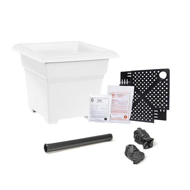 EarthBox 81752.01 Root & Veg Garden Kit, Organic, White