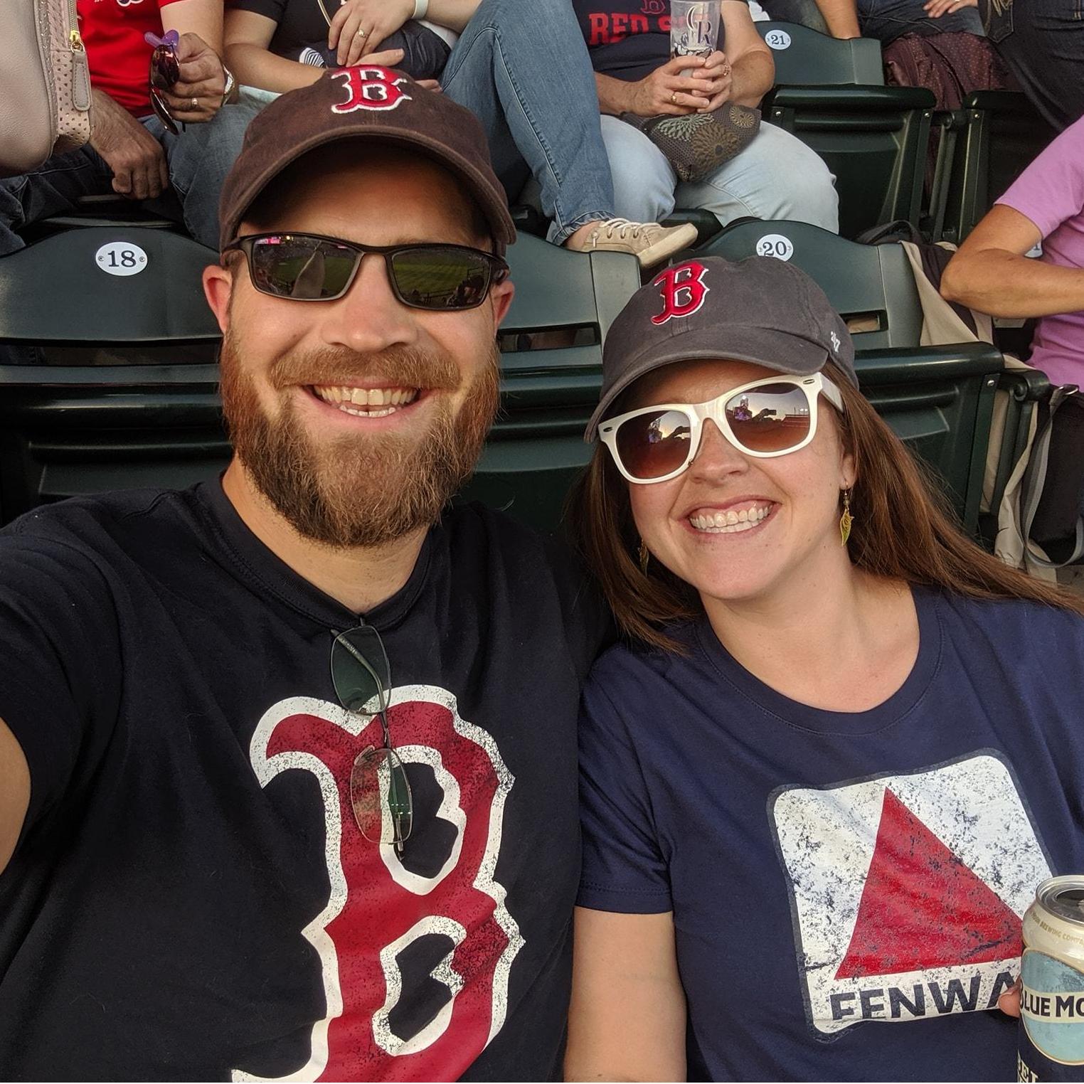 Who would have thought we would have both moved half way across the country only to end up with a New Englander!