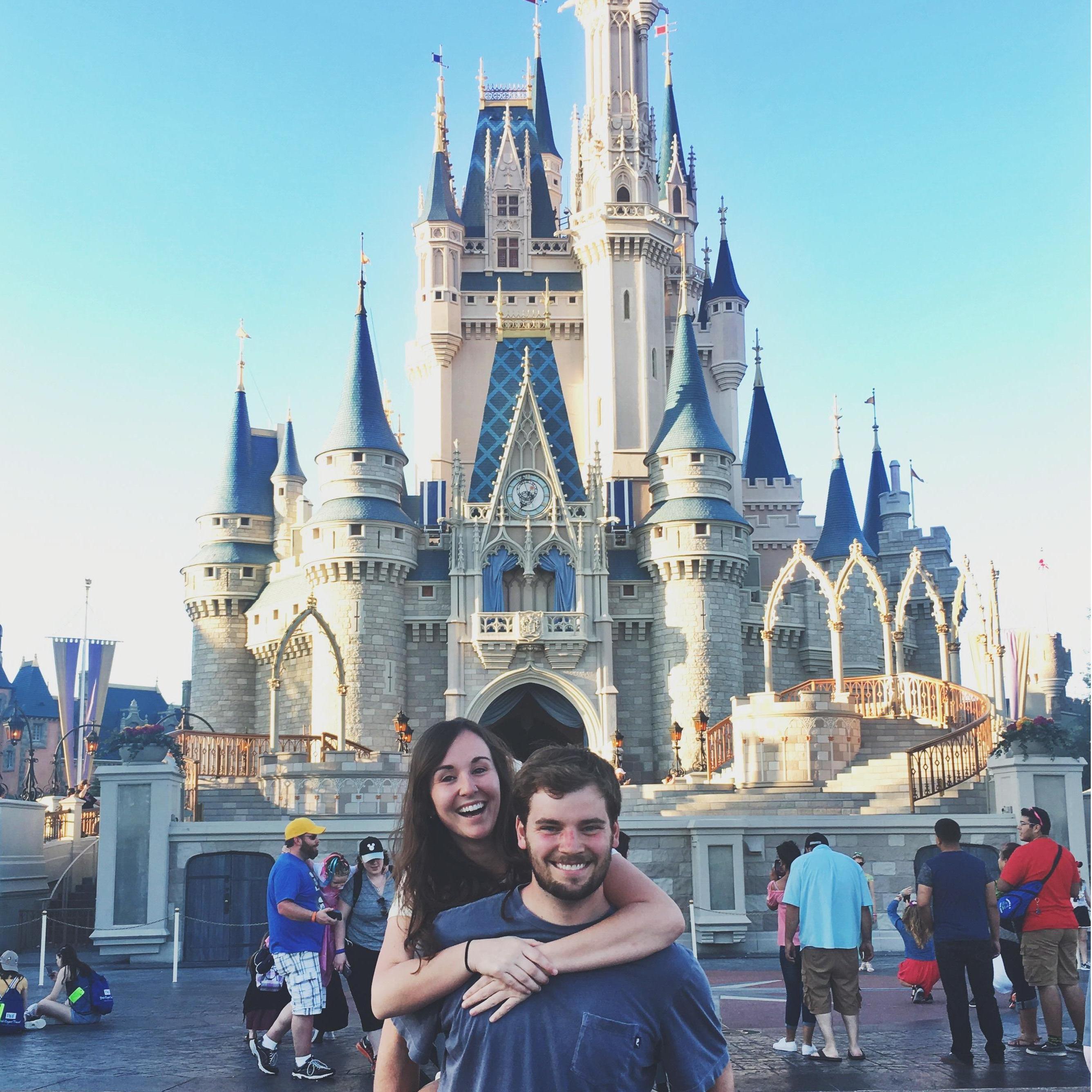 our first time at disney together