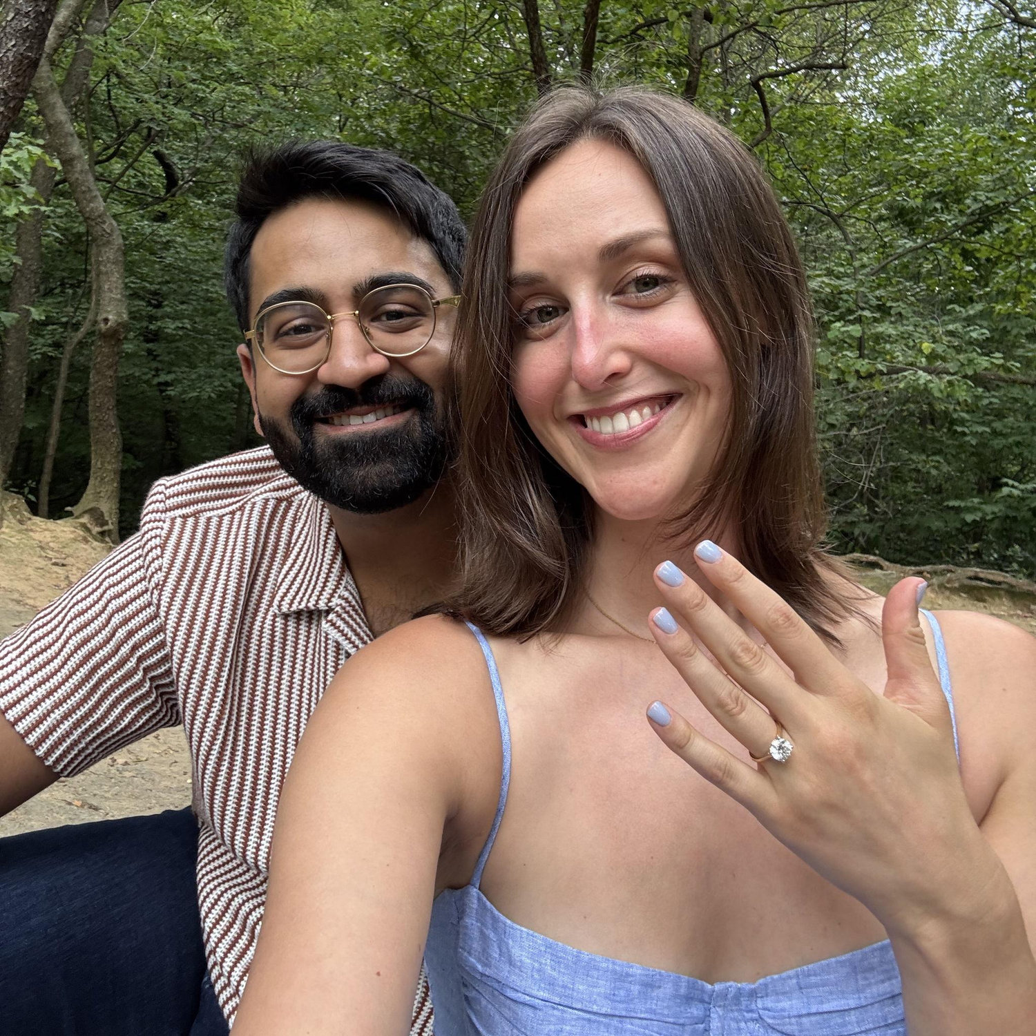 Right after we got engaged in Central Park! August 29, 2025