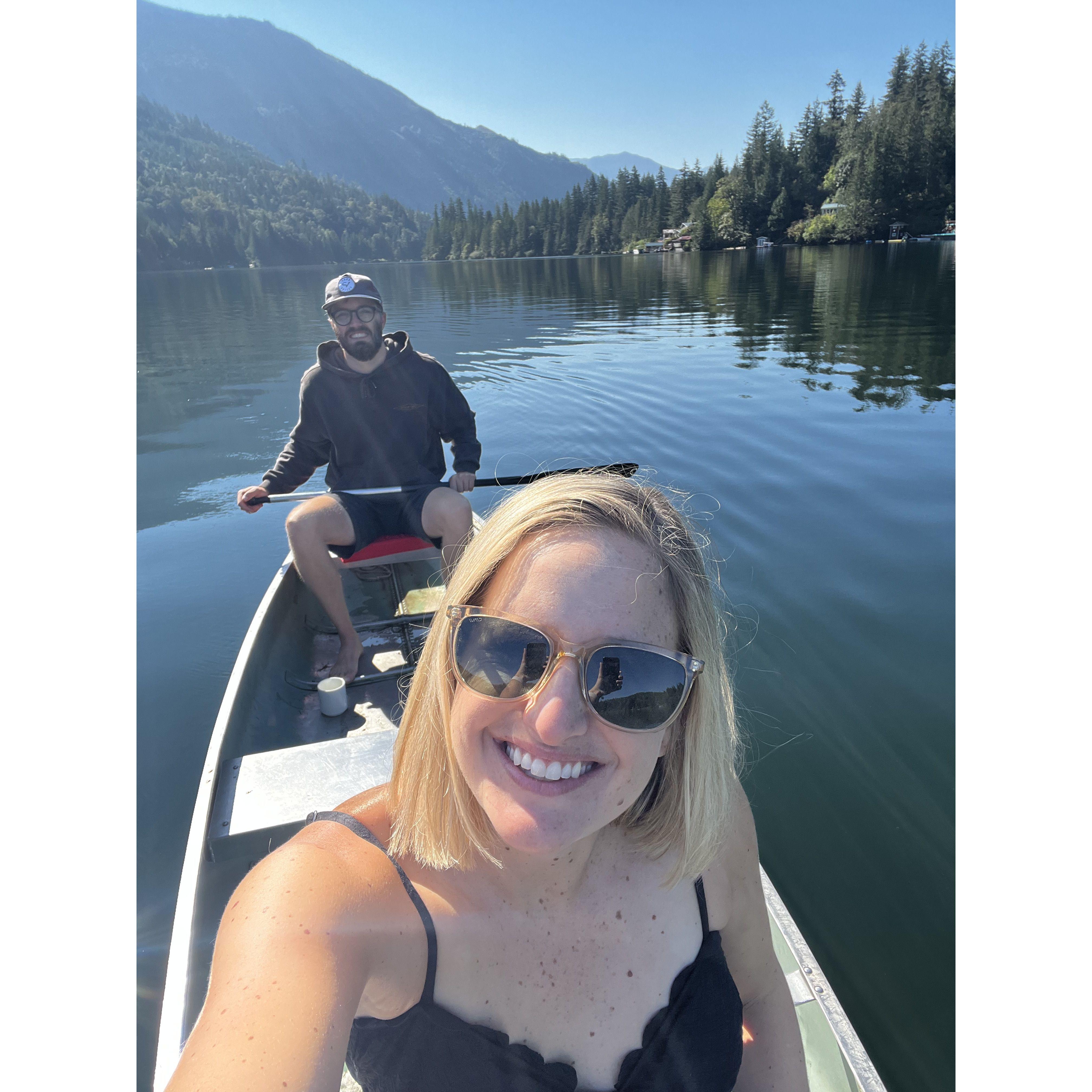 Silver Lake Canoeing -August 2024