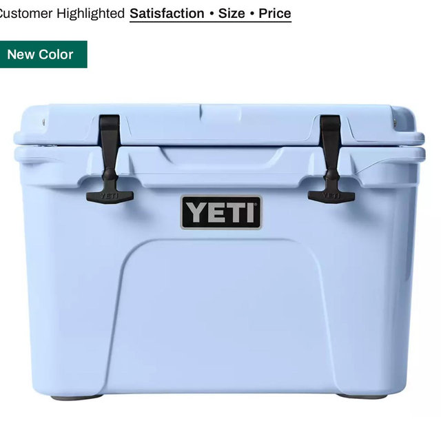 YETI Tundra 35 Cooler