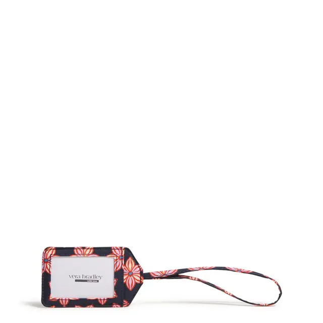 Vera Bradley Women's Outlet Ultralight Essential Luggage Tag Floral Burst