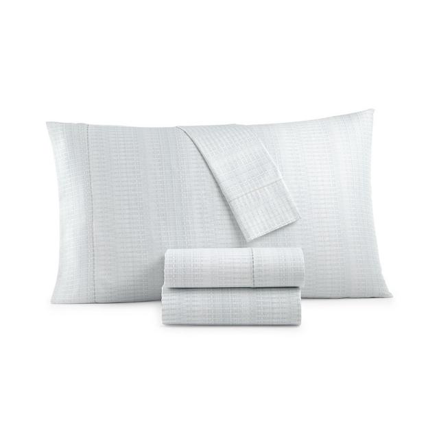 Hotel Collection 500 Thread Count Straie Printed Sheet Set, King, Created for Macy's