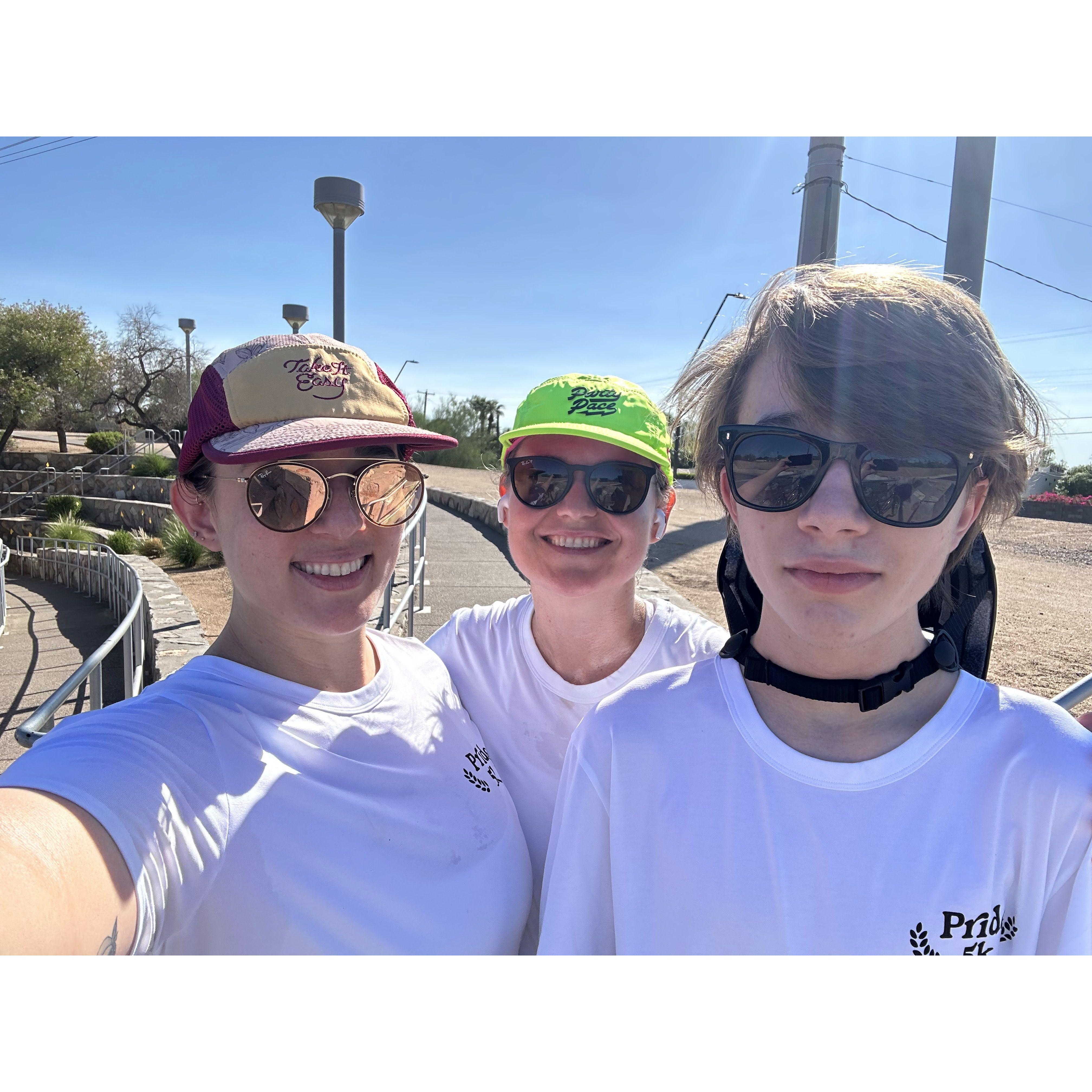Our Sunday family bike/runs