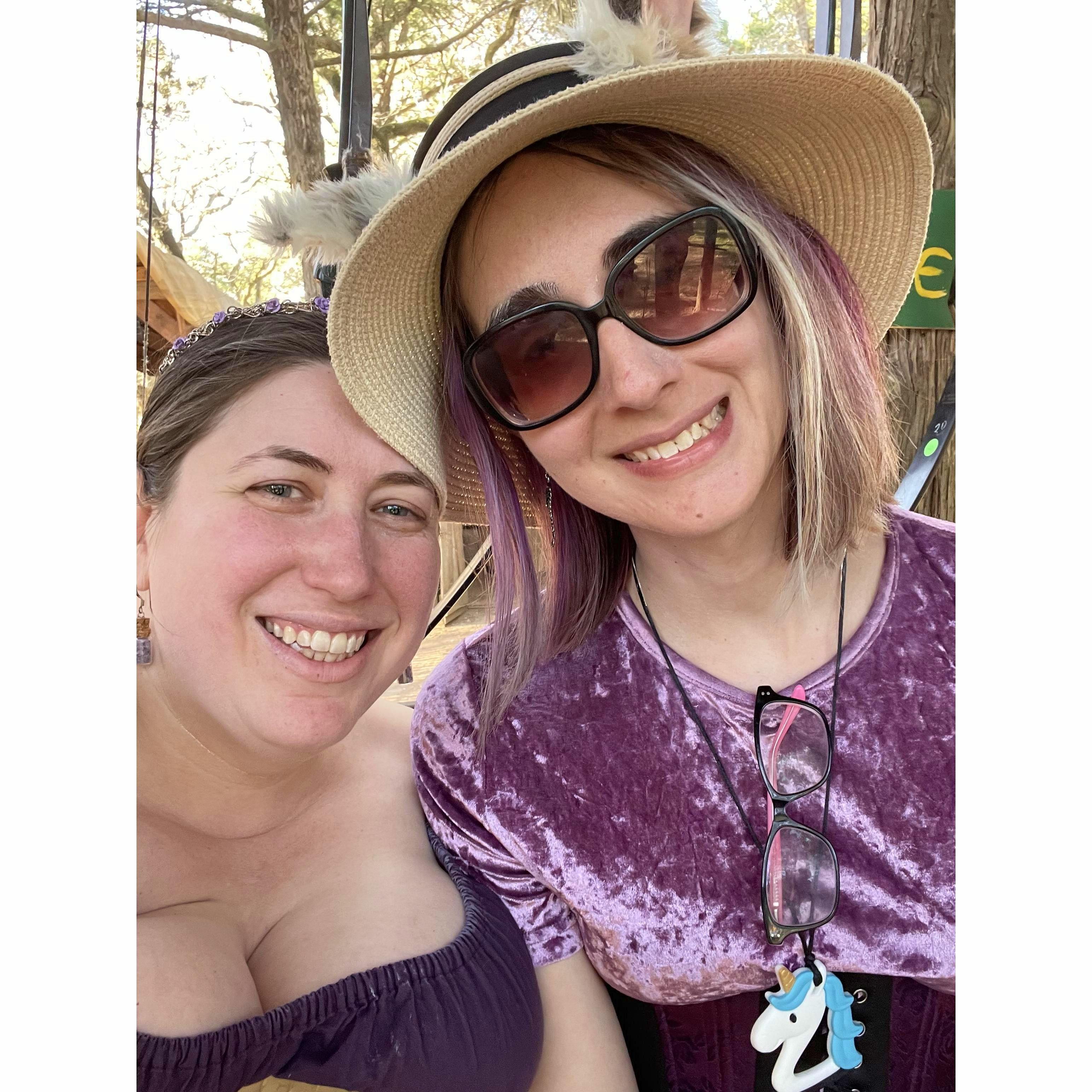 The first of many Ren fair adventures