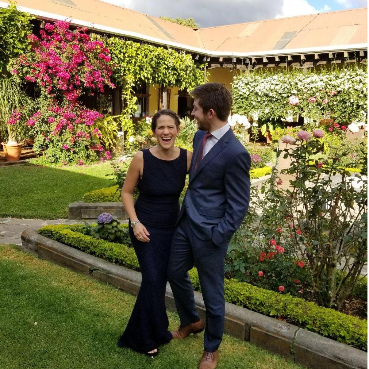 Look at us having fun at Ceci and Tato's wedding! This is how much fun you have at Central American weddings! This could be you!!