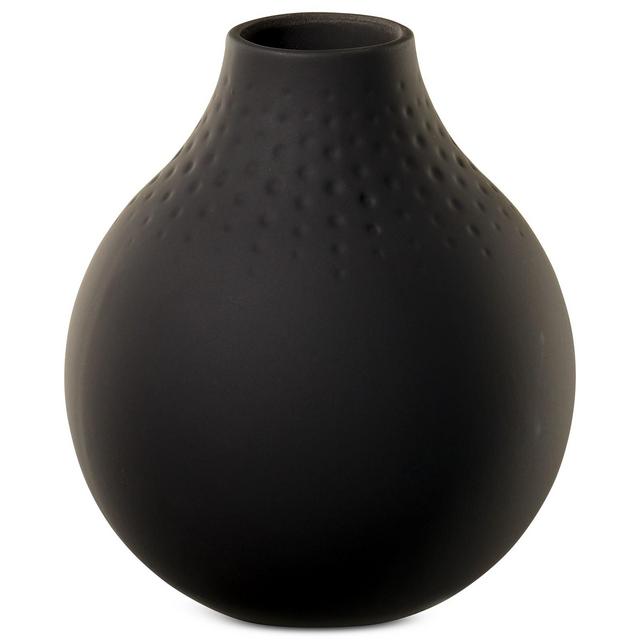 Villeroy & Boch Black Perle Vase NO.3