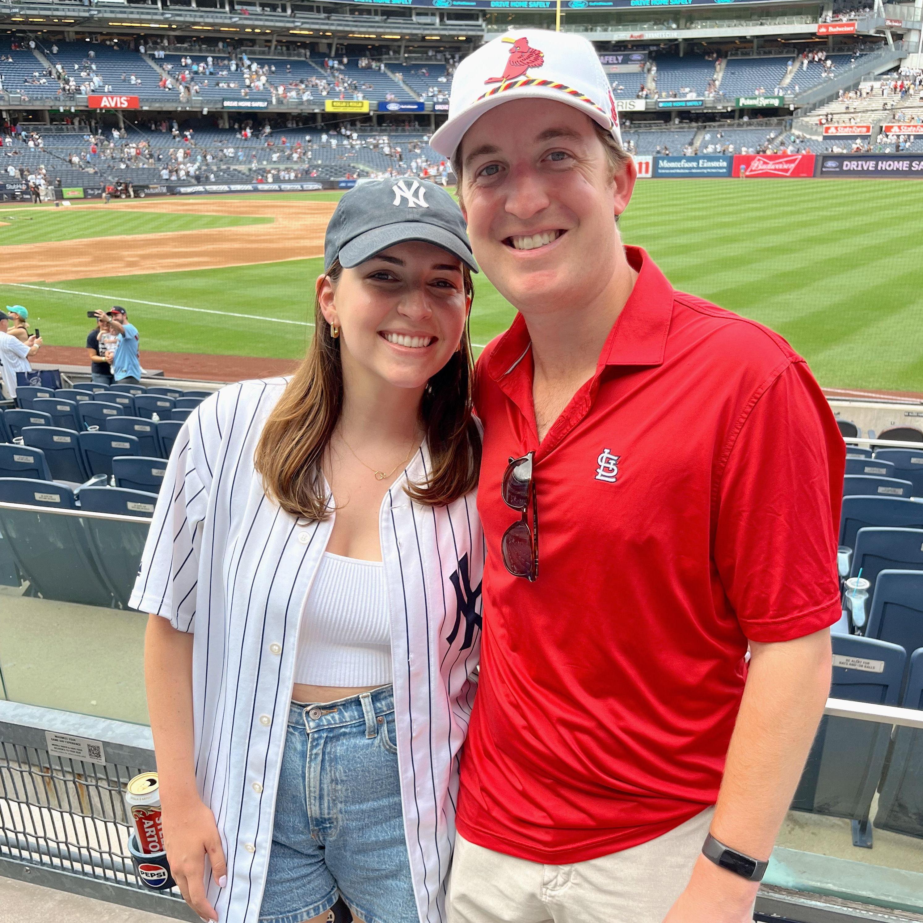 First (and only) time watching the Yankees play the Cardinals! (2024)