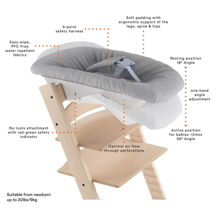 Stokke, Tripp Trapp® Newborn Set | Zola Baby