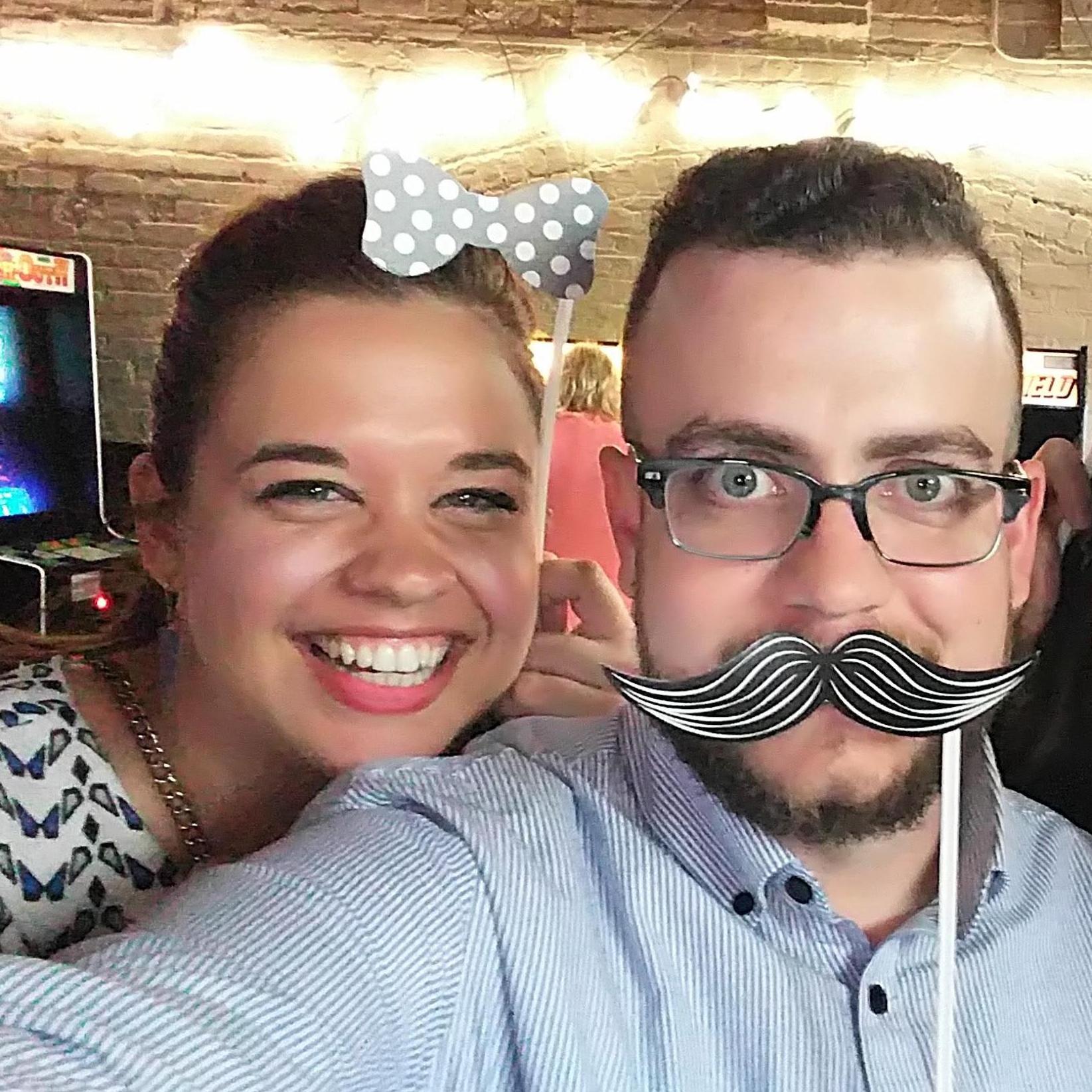 Mustachin' around town