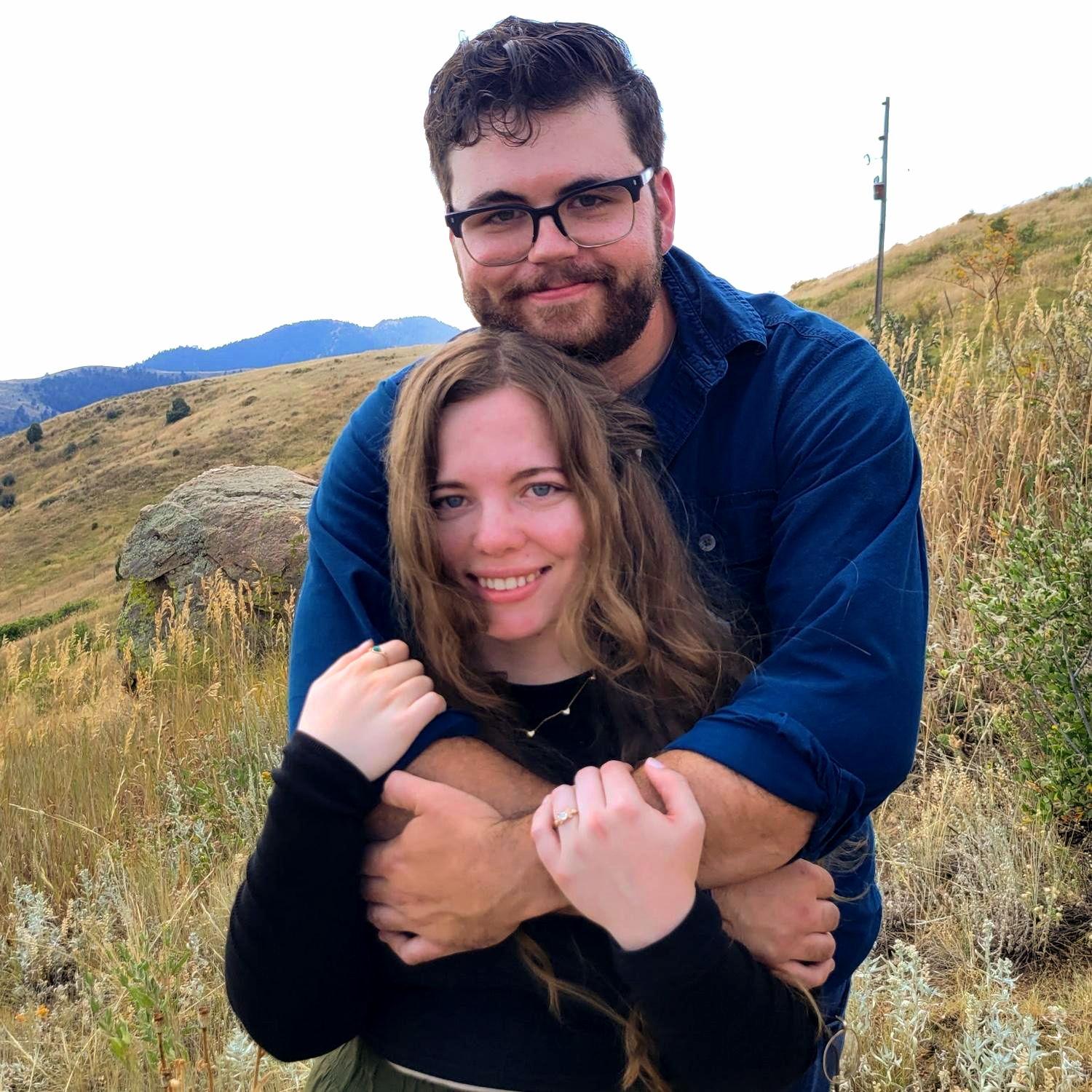 Nic's proposal to Emily at the Mother Cabrini Shrine