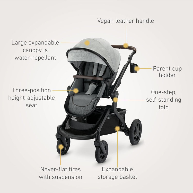 Graco®, Premier Modes™ Nest 3-in-1 Travel System | Zola Baby