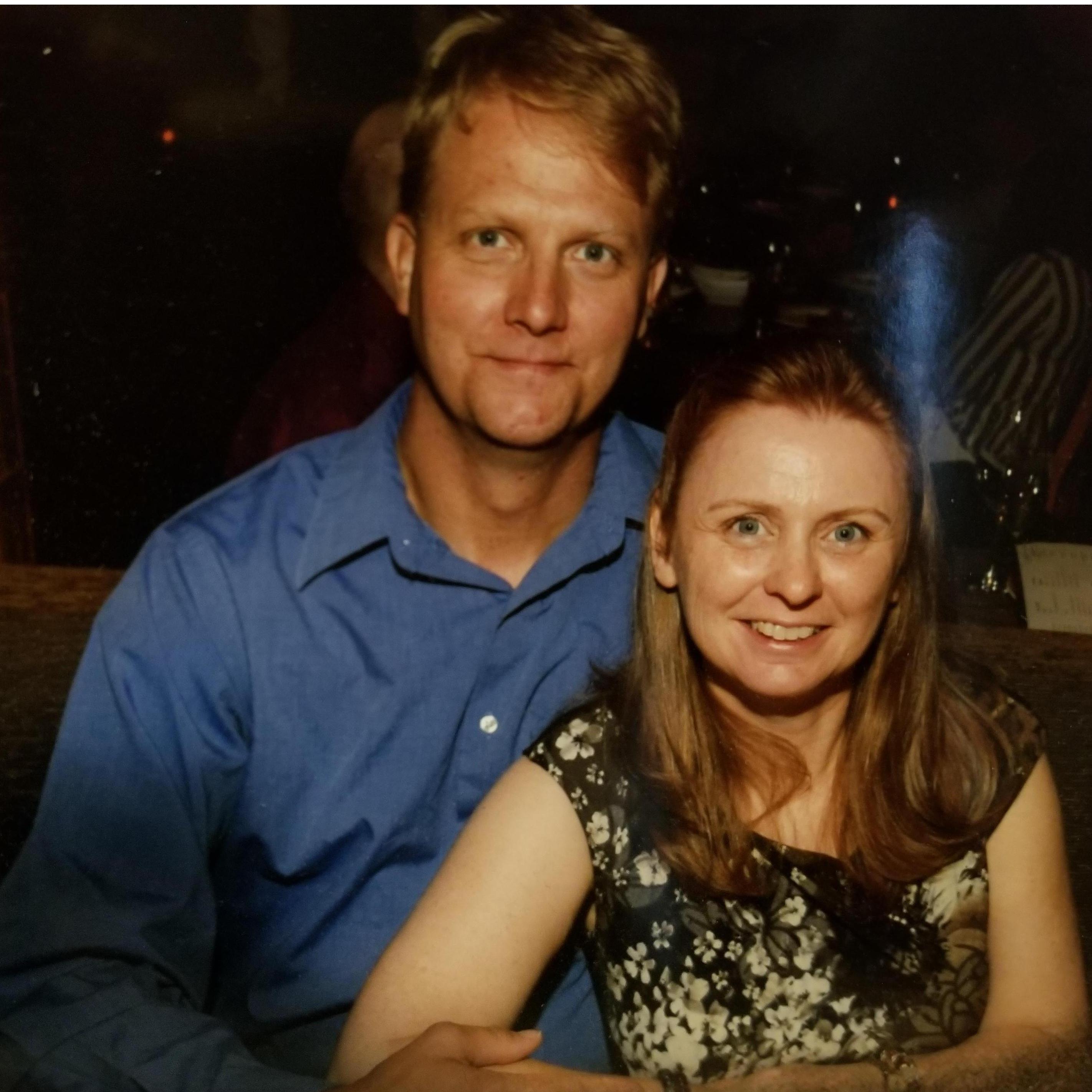 Our first fancy dinner together at Craft Steak House
