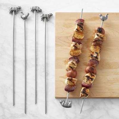 Farm Animal Skewers, Set of 6
