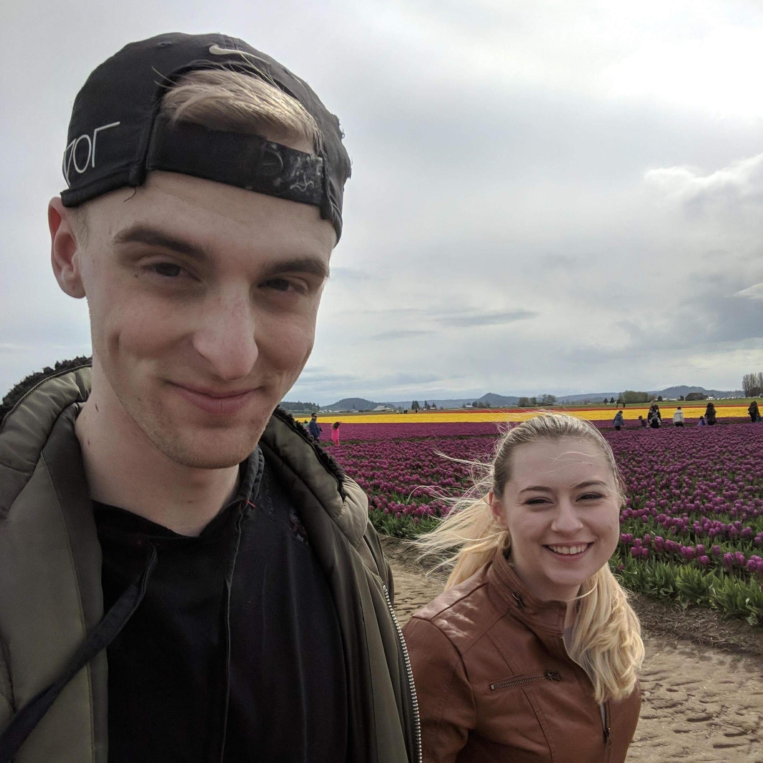 Date day at the Tulip Festival