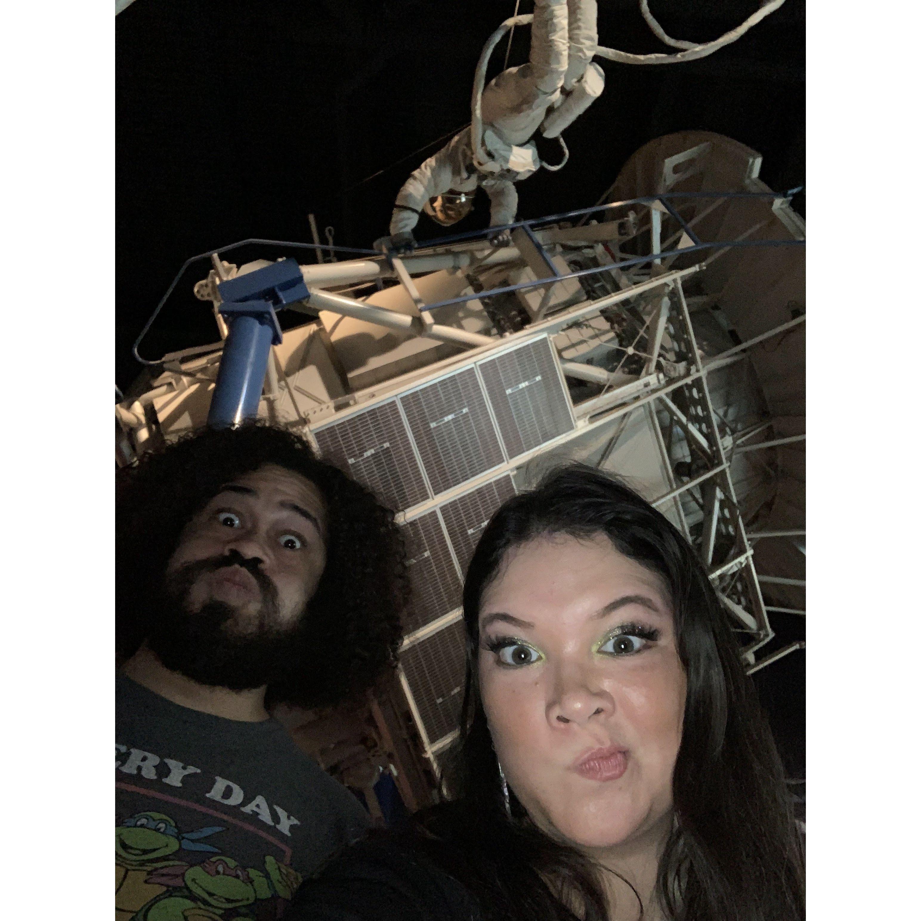 Visiting NASA Space Center in Houston