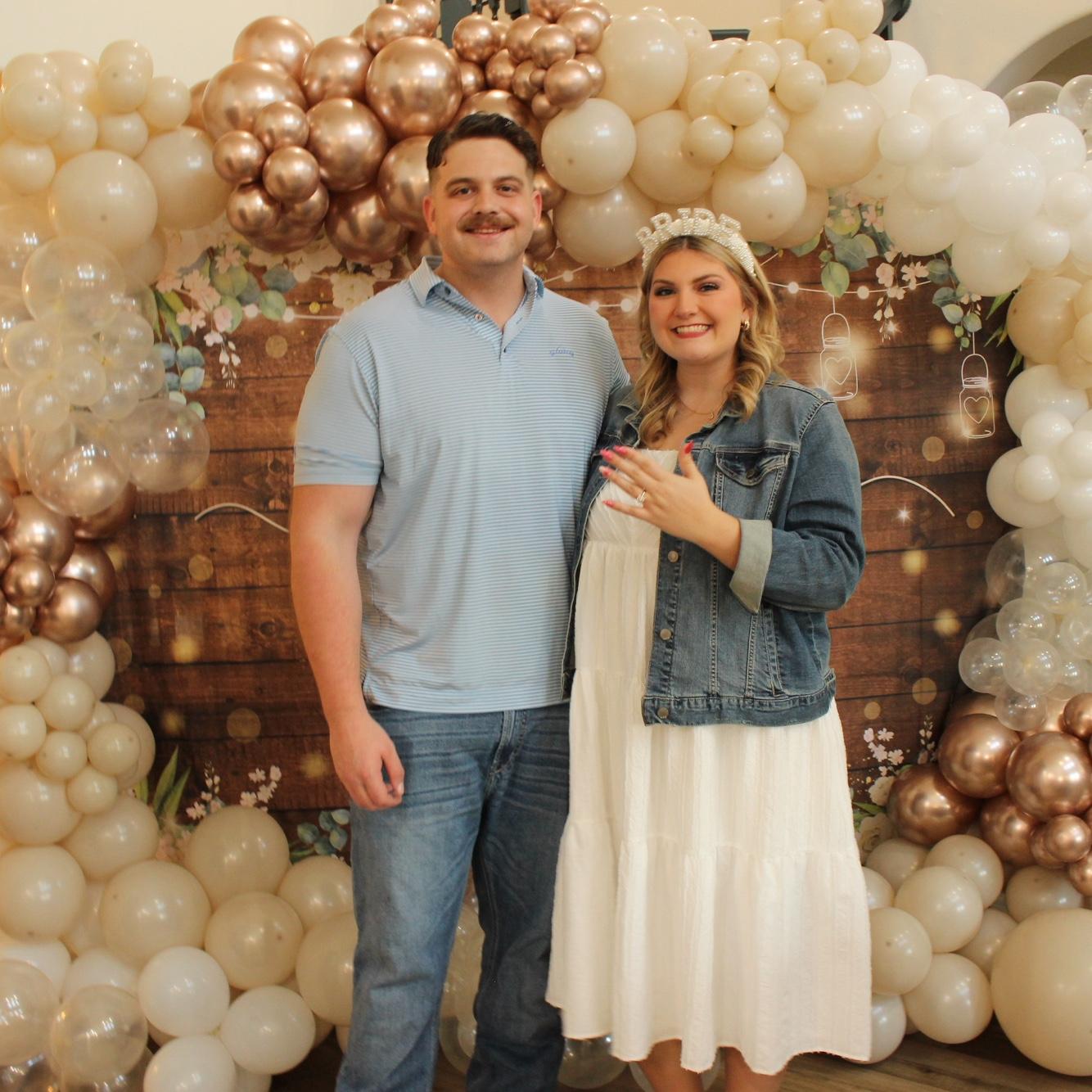 Our engagement party planned for us by our mommas!