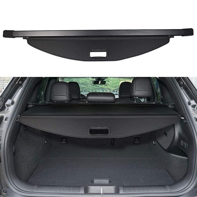 BOPARAUTO Cargo Cover for Jeep Cherokee Accessories 2019 2020 2021 2022 Rear Trunk Shade Cover(Not fit for Grand Cherokee)