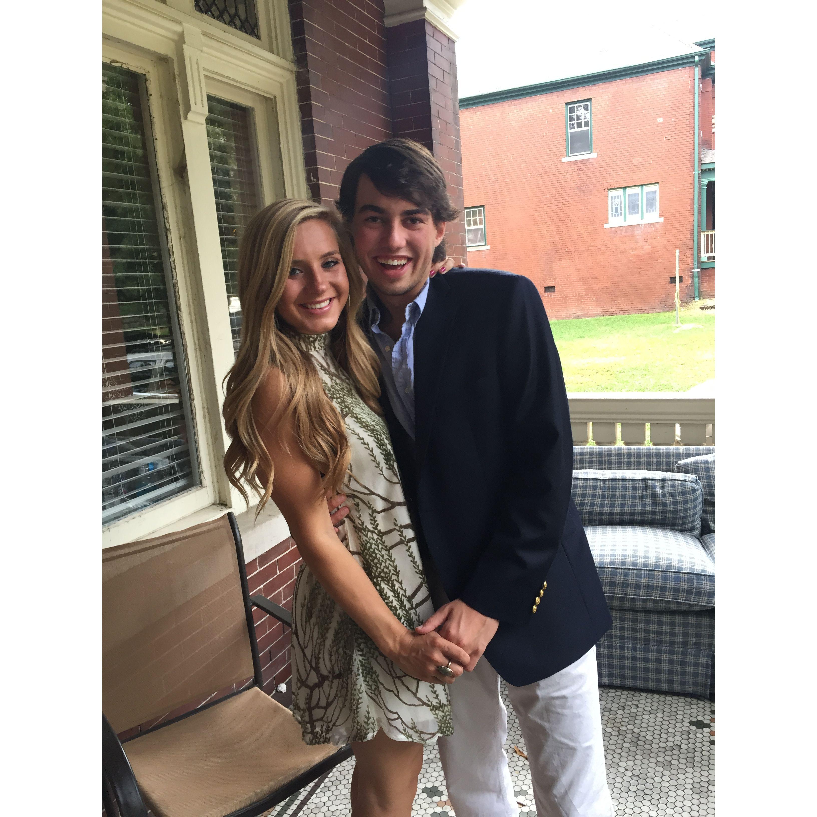 Freshman Year Lamda Chi Bid Dinner