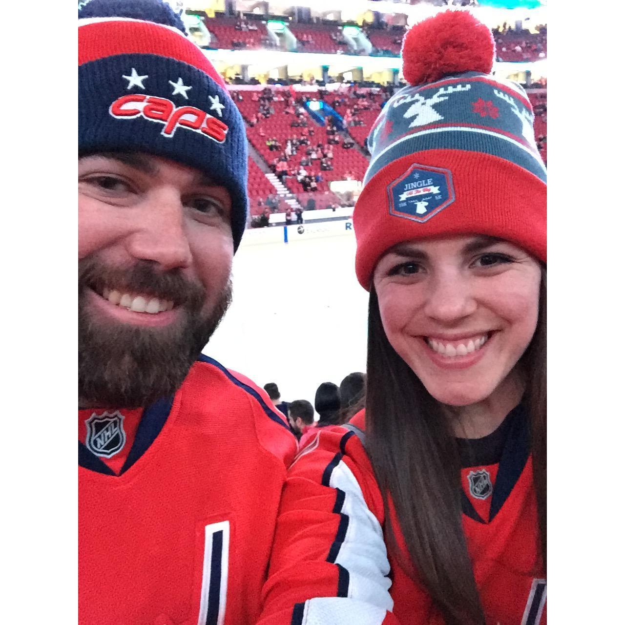 Mags first trip out of the country to see the CAPS!