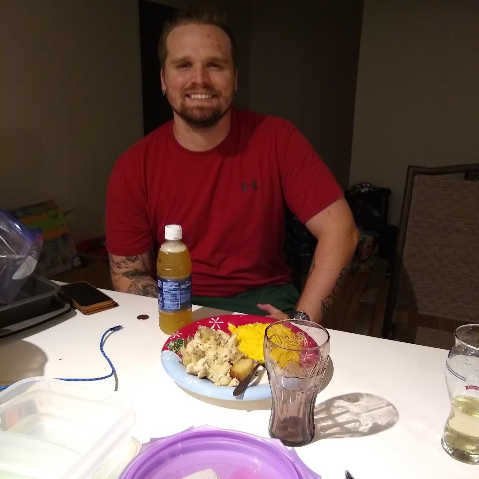 First home cooked meal in our Kailua home May 2019