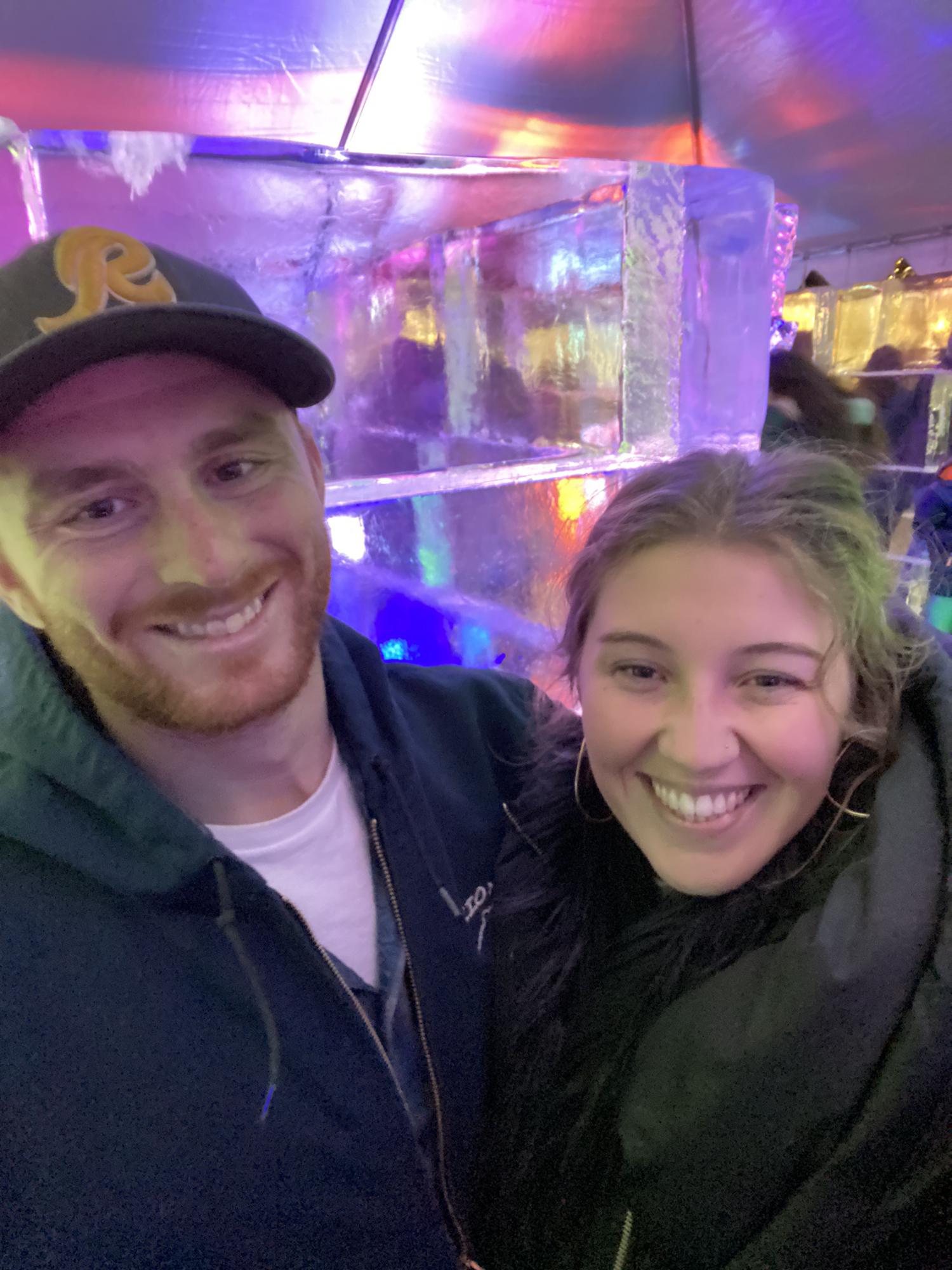 Washington DC ice sculpture, 2019