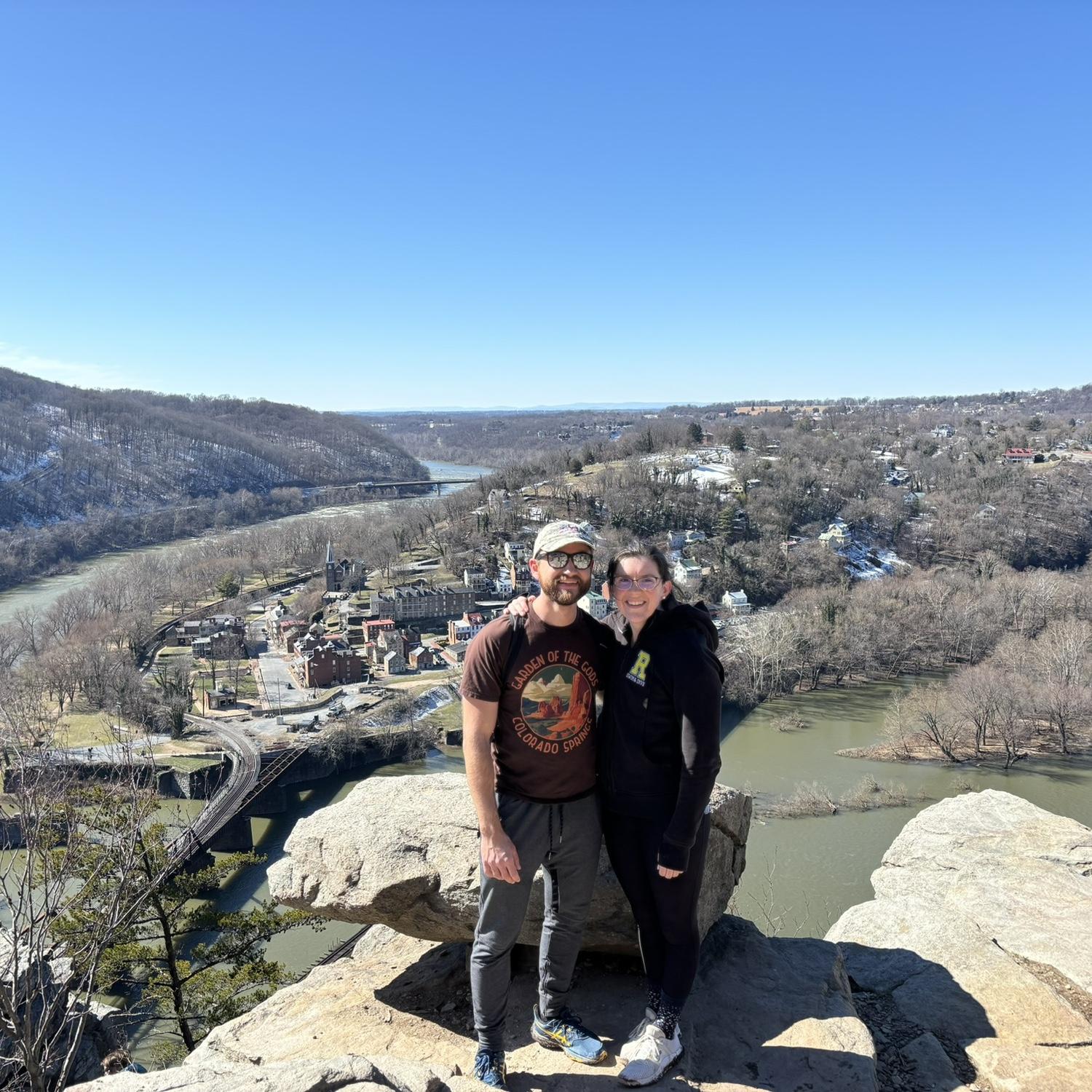 Hiking at Harper’s Ferry! This was such a fun day trip for us
