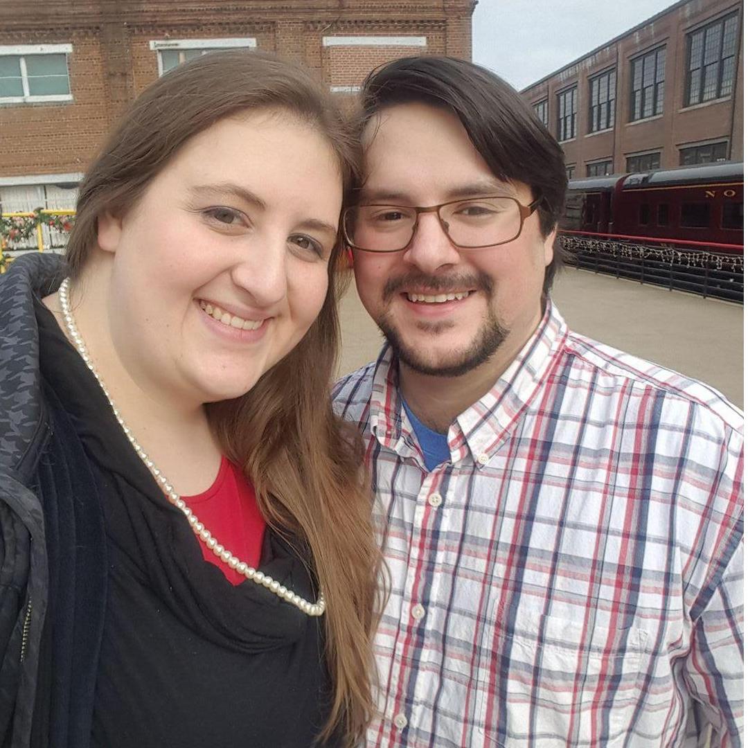 Our secret second date at the transportation museum.