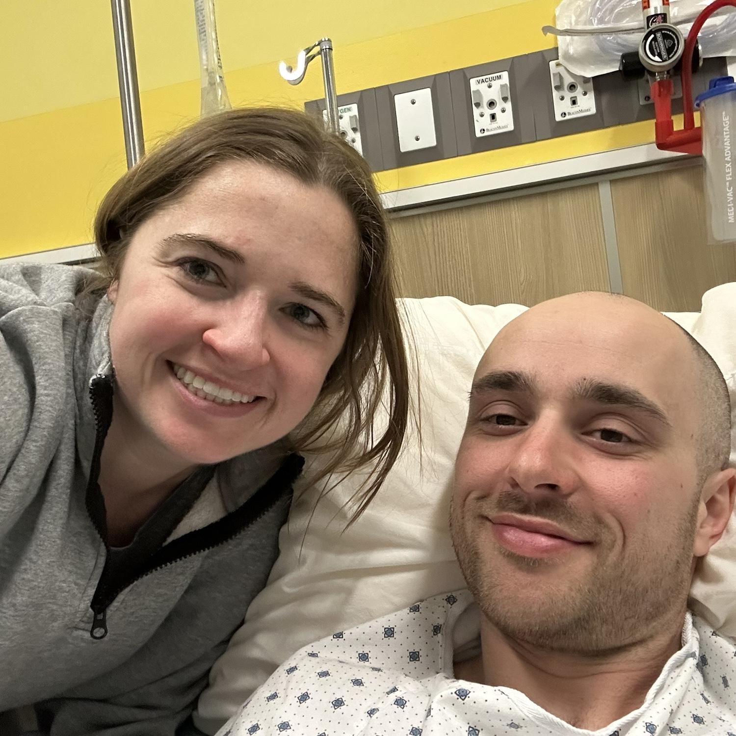 We will always be there for each other, no matter what — even if it means spending the night in the ED together.