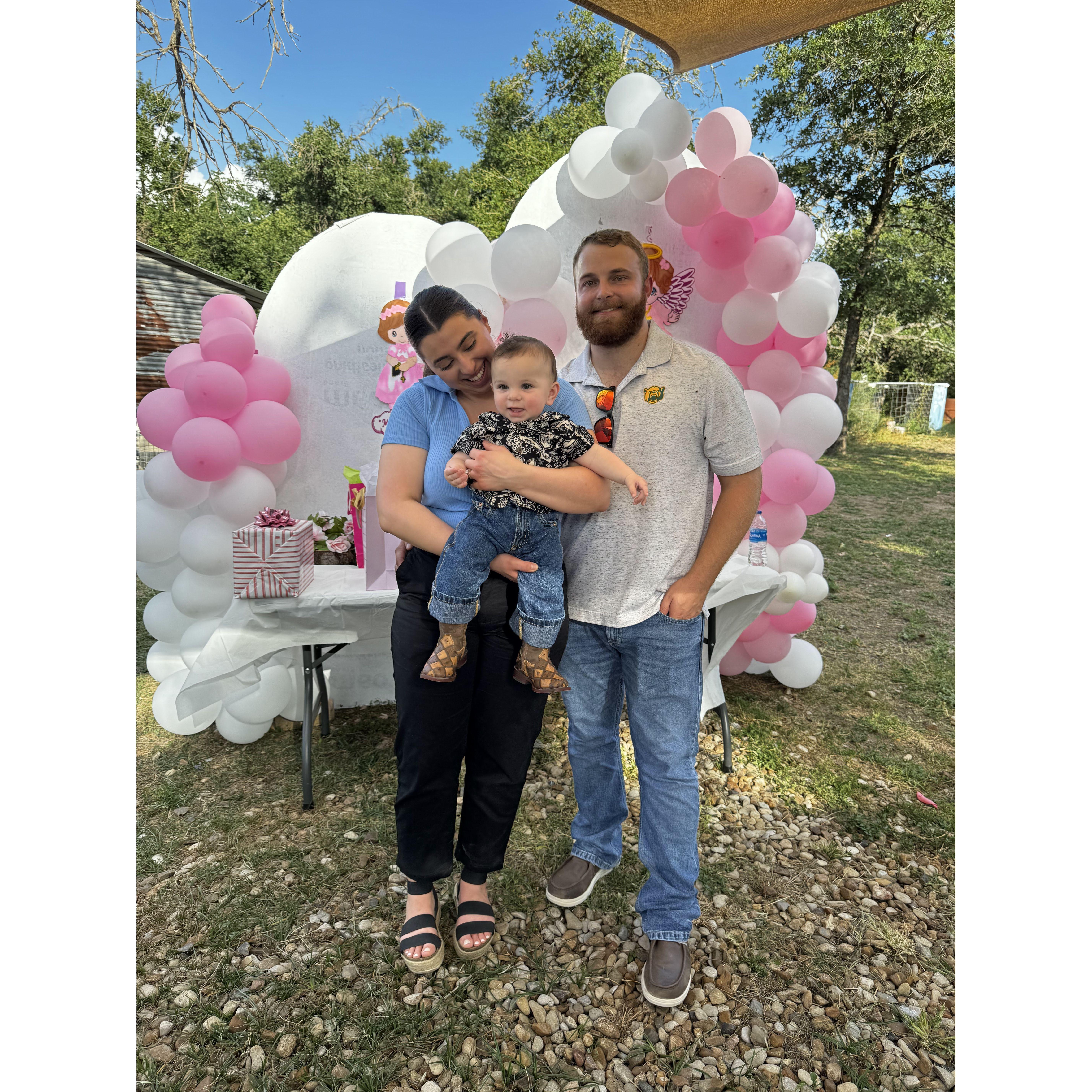 We take every opportunity we have to snap a photo with baby Antonio!