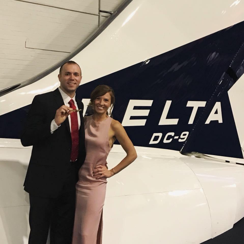 Zach got his wings with Delta!