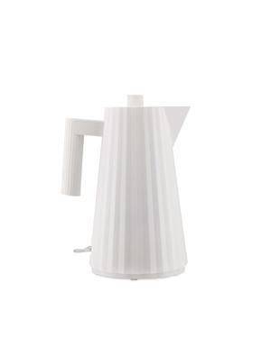 Alessi Electric Kettle Plissé (white)