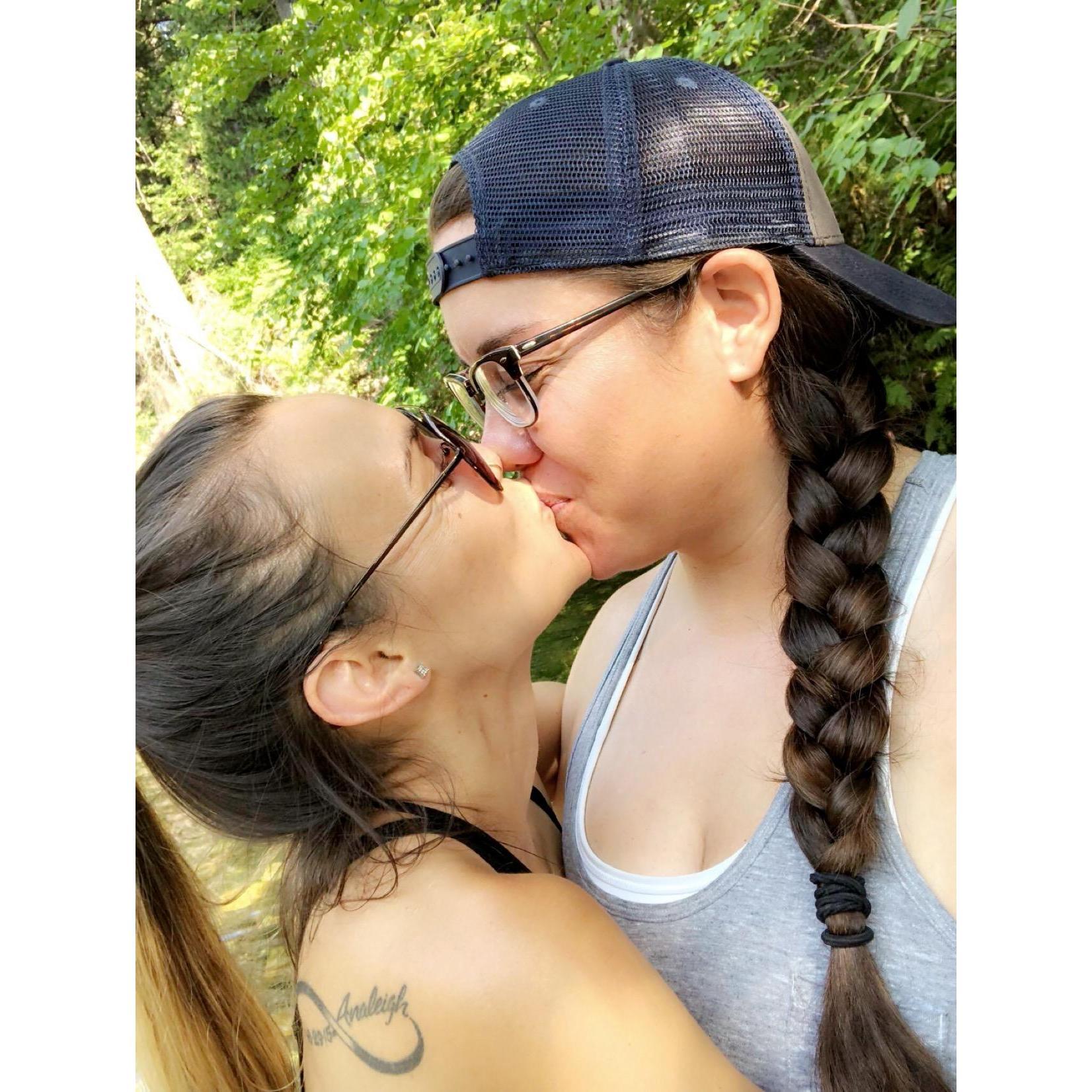 Our first camping trip together