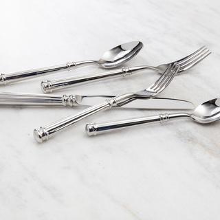 Nyssa Hollow Handle 5-Piece Flatware Set, Service for 1