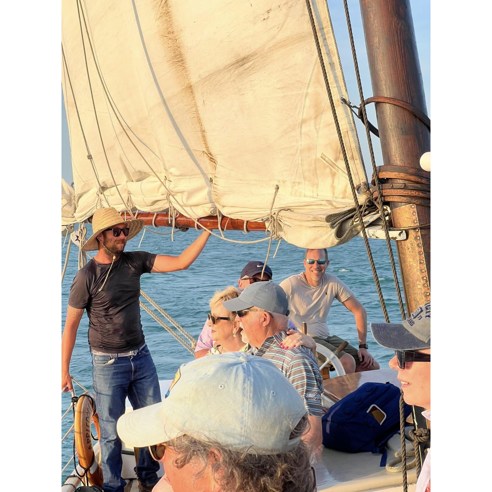 He looks pretty great at the Helm.