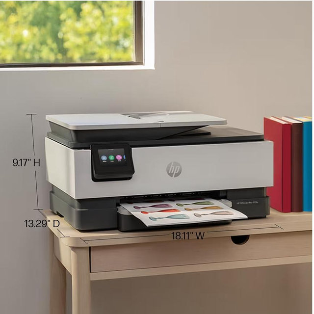 HP OfficeJet Pro 8125e Wireless All-in-One Color Inkjet Printer, Print, scan, Copy