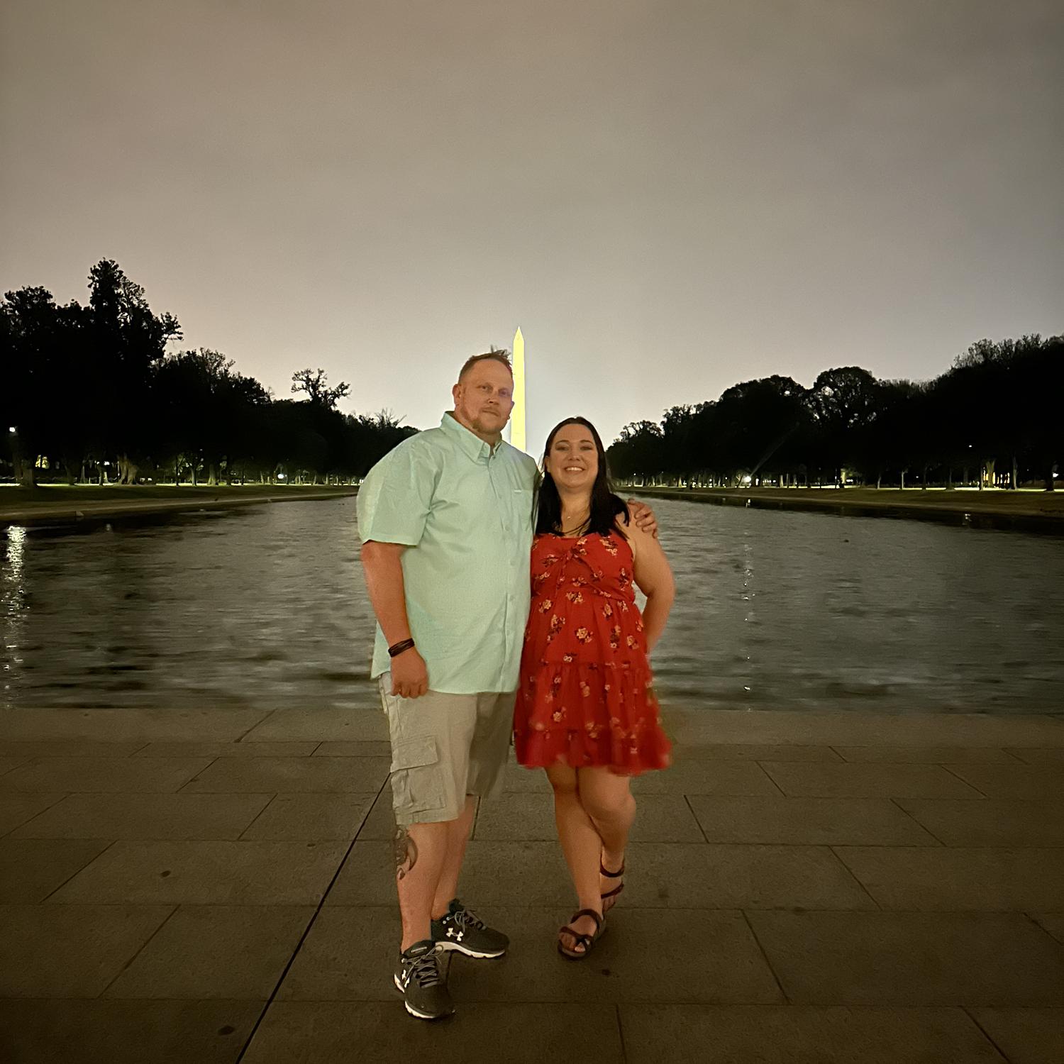 Right after she said YES!